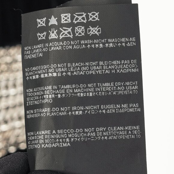 Saint Laurent AW/14 Runway Black Velvet Chain-Embellished Mini Dress - Picture 14 of 14